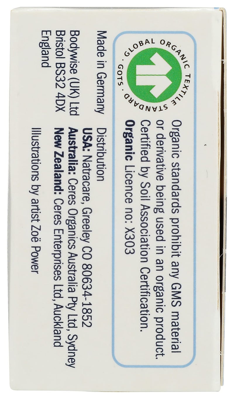 Natracare Non-Applicator 100% Organic Cotton Tampons, Super, Totally Chlorine Free, Biodegradable and Compostable (12 Pack, 240 Tampons Total) - Image 2